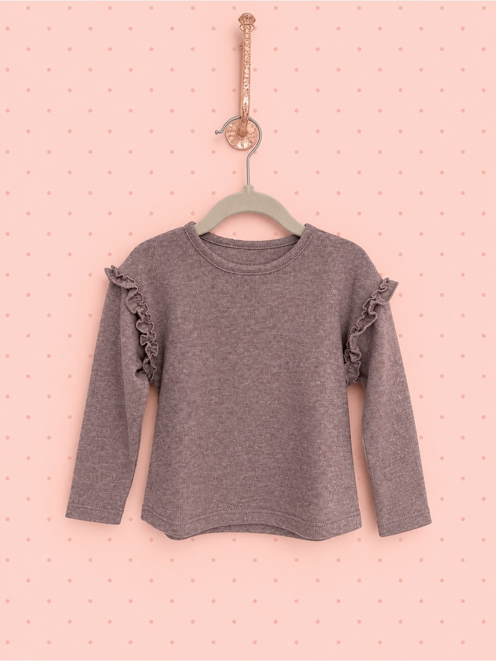 Zara Girls Ruffled Soft Touch T-Shirt
